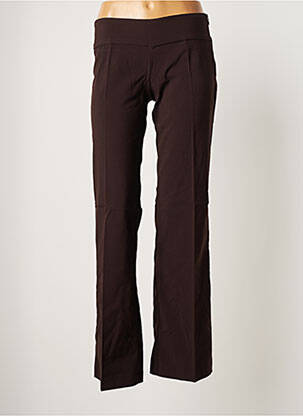 Pantalon drept elasticitate mărime normală maro VILA femeie