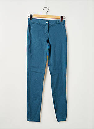 Pantalon chino albastru VILA femeie