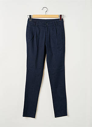 Pantalon chino albastru VILA femeie