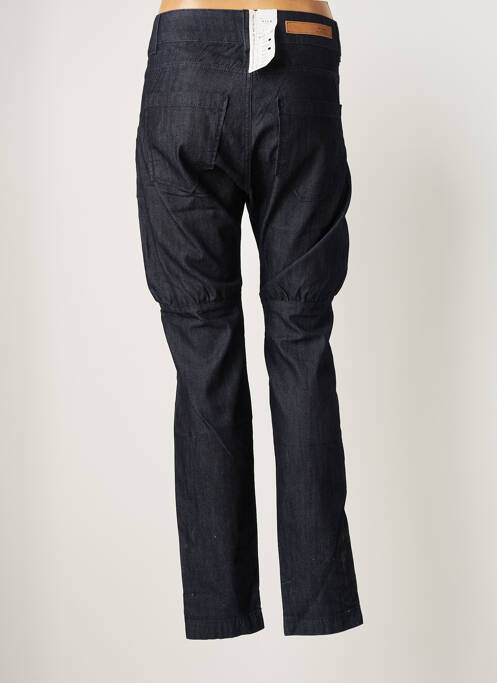 Pantalon drept închidere cu fermoar sub clapetă cu nasturi mărime normală albastru VILA femme