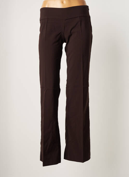 Pantalon drept maro VILA femeie
