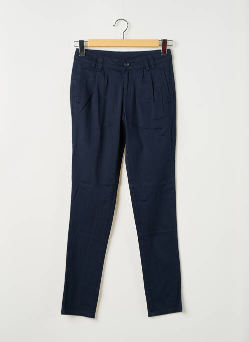 Pantalon chino albastru VILA femeie