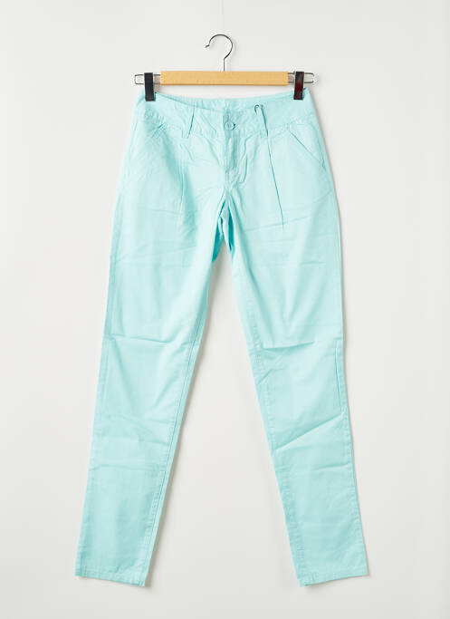 Pantalon chino albastru VILA femeie
