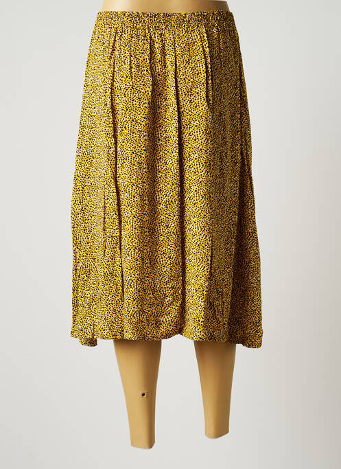 Fustă midi galben DAMART femeie