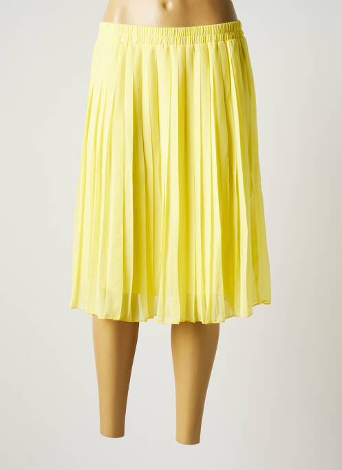 Fustă midi galben SPARKZ femeie