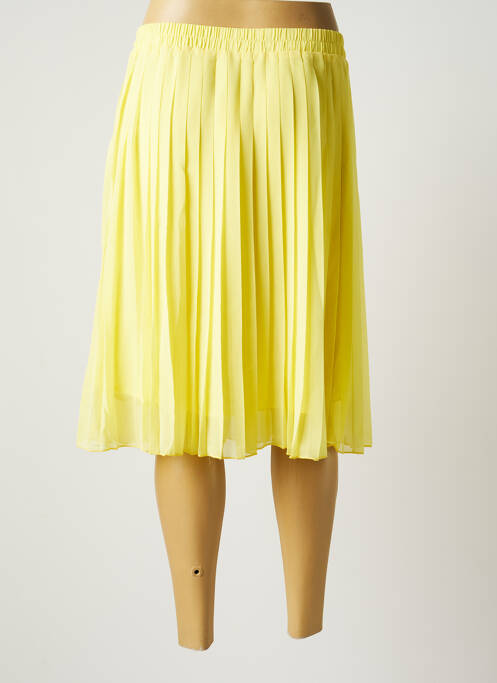 Fustă midi galben SPARKZ femeie