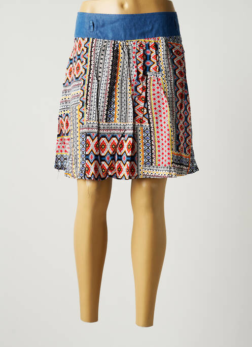 Fustă scurtă albastru BREAL femeie