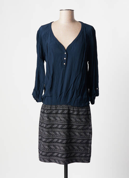 Rochie midi albastru MOKA'S femeie