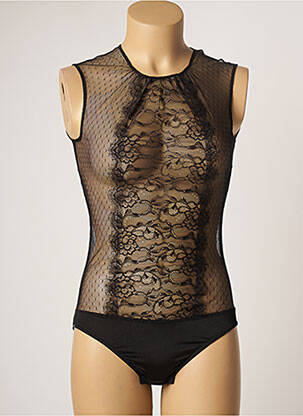 Body de lenjerie negru VALEGE femeie
