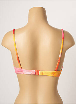 Sutien de costum de baie elasticitate sutien balconet cu decolteu înalt portocalie CHERRY BEACH femeie