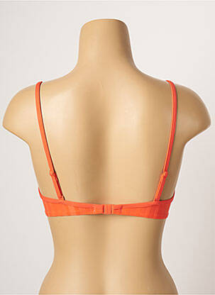 Sutien de costum de baie elasticitate top sutien push-up portocalie CHERRY BEACH femeie