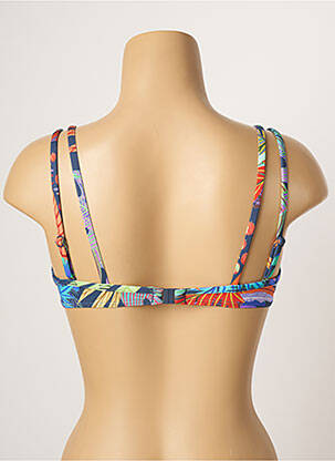 Sutien de costum de baie elasticitate top sutien modelat albastru CHERRY BEACH femeie