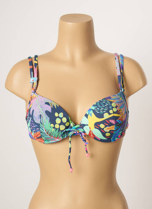 Sutien de costum de baie albastru CHERRY BEACH femeie