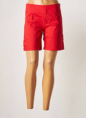 Șort roșu AVENTURES DES TOILES femeie