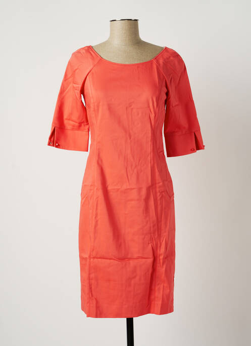 Rochie midi portocaliu EVA KAYAN femeie