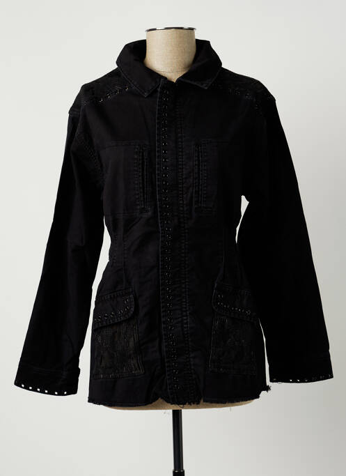Jachete casual buzunare negru EVA KAYAN femme