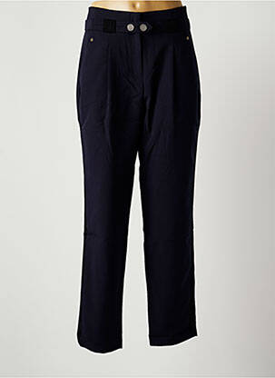 Pantalon drept albastru EVA KAYAN femeie