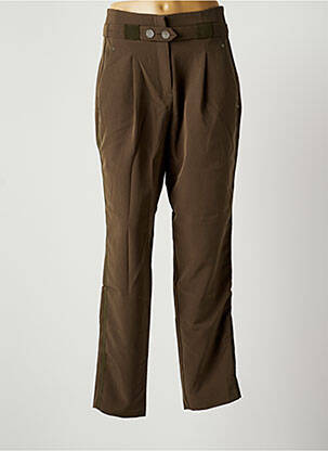 Pantalon drept verde EVA KAYAN femeie