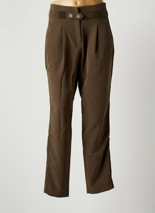 Pantalon drept verde EVA KAYAN femeie