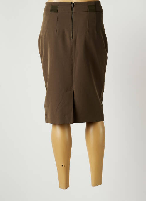 Fustă midi verde EVA KAYAN femeie