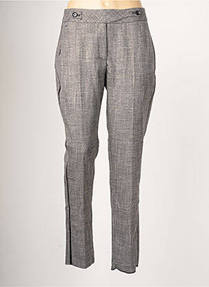 Pantalon chino gri EVA KAYAN femeie