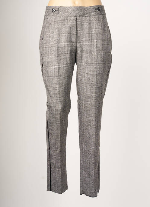 Pantalon chino gri EVA KAYAN femeie