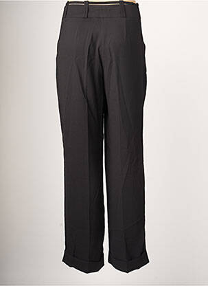 Pantalon drept elasticitate mărime normală negru EVA KAYAN femeie