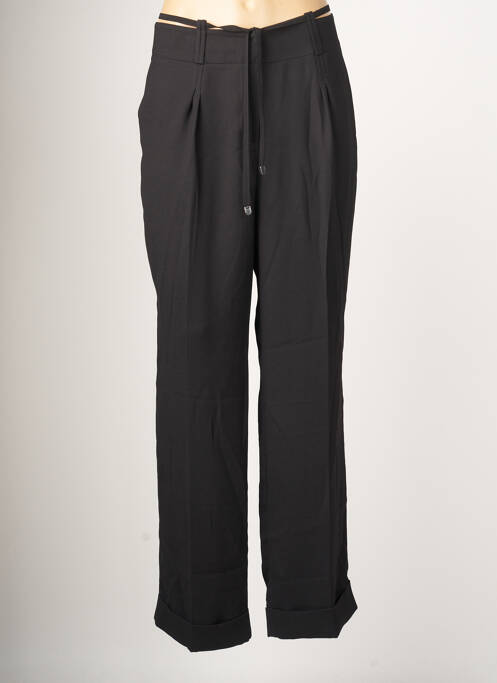 Pantalon drept negru EVA KAYAN femeie