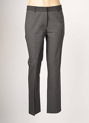 Pantalon drept gri EVA KAYAN femeie