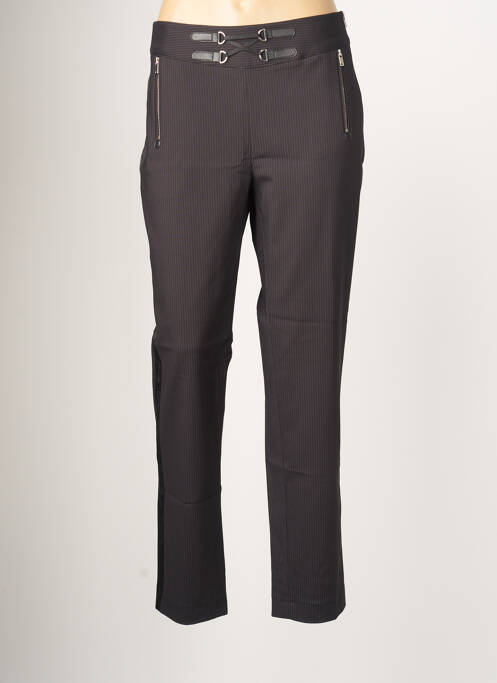 Pantalon drept negru EVA KAYAN femeie