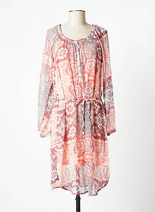 Rochie midi roz FRANSA femeie