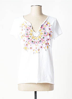 Tricou alb DESIGUAL femeie