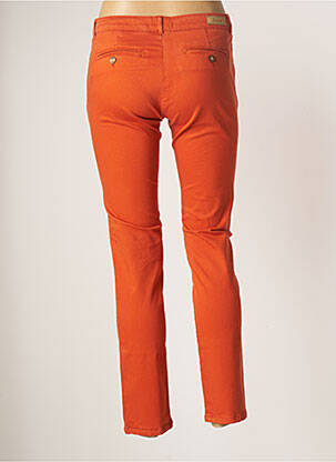 Pantalon chino talie joasă talie joasă portocalie BÔ-M femeie