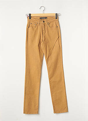 Pantalon slim bej KANOPE femeie