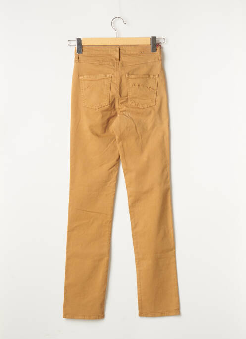 Pantalon slim bej KANOPE femeie