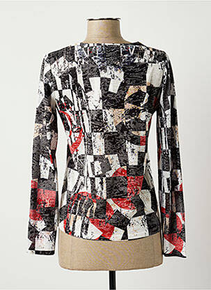 Tricou mâneci lungi mâneci lungi gri DIANE LAURY femeie
