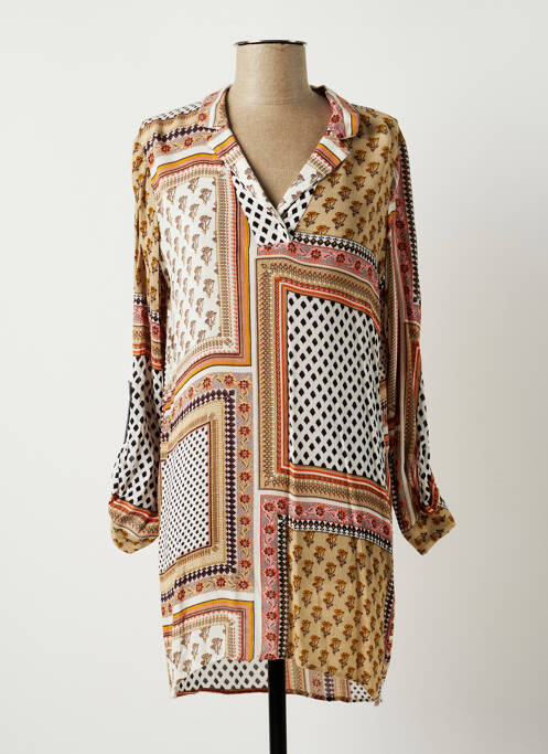 Tunică mâneci lungi bej VERO MODA femeie