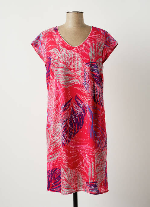 Rochie midi roz DIANE LAURY femeie