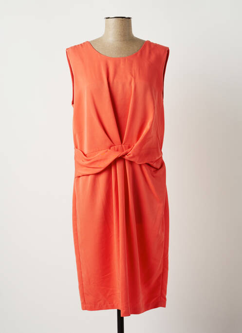 Rochie midi portocaliu JULIE GUERLANDE femeie