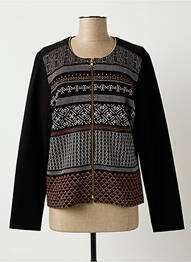Jachete casual guler rotund negru DIANE LAURY femeie