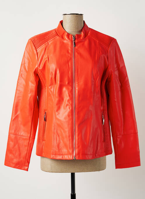 Geci din piele ecologică portocaliu DIANE LAURY femeie