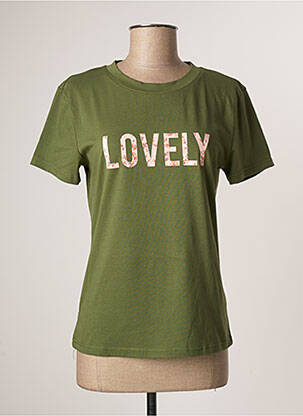 Tricou verde LOFTY MANNER femeie