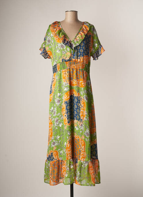 Rochie lungă verde JUS D'ORANGE femeie