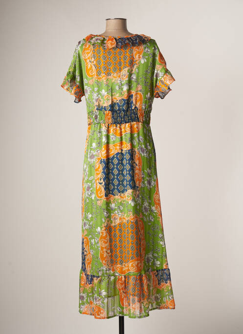 Rochie lungă verde JUS D'ORANGE femeie