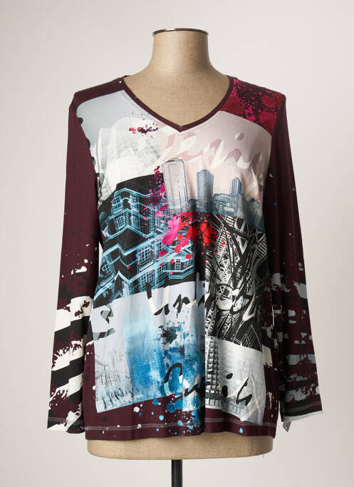 Tricou roșu CHALOU femeie