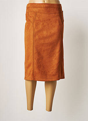 Fustă midi maro NIKI PARIS femeie