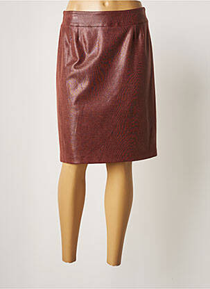 Fustă midi maro GEVANA femeie