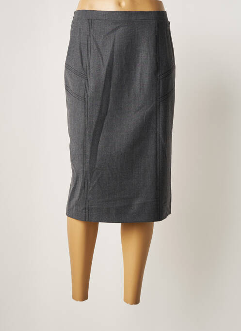 Fustă midi gri GRIFFON femeie