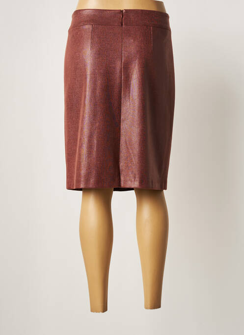 Fustă midi maro GEVANA femeie