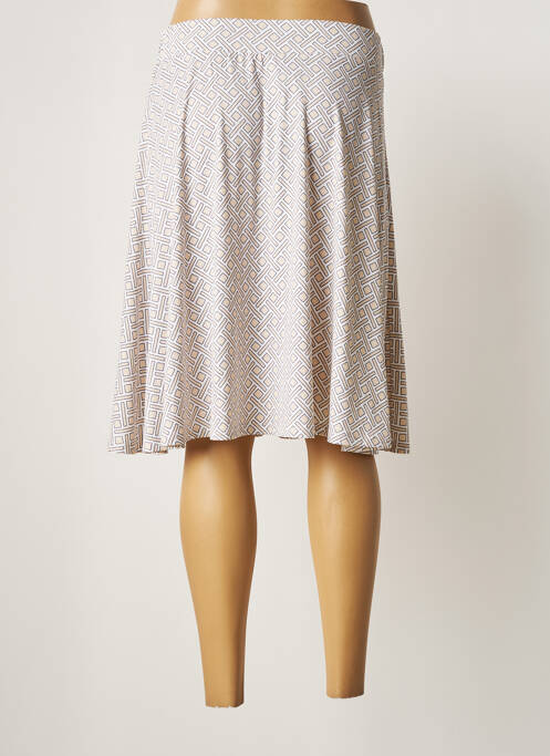 Fustă midi bej MARBLE femeie